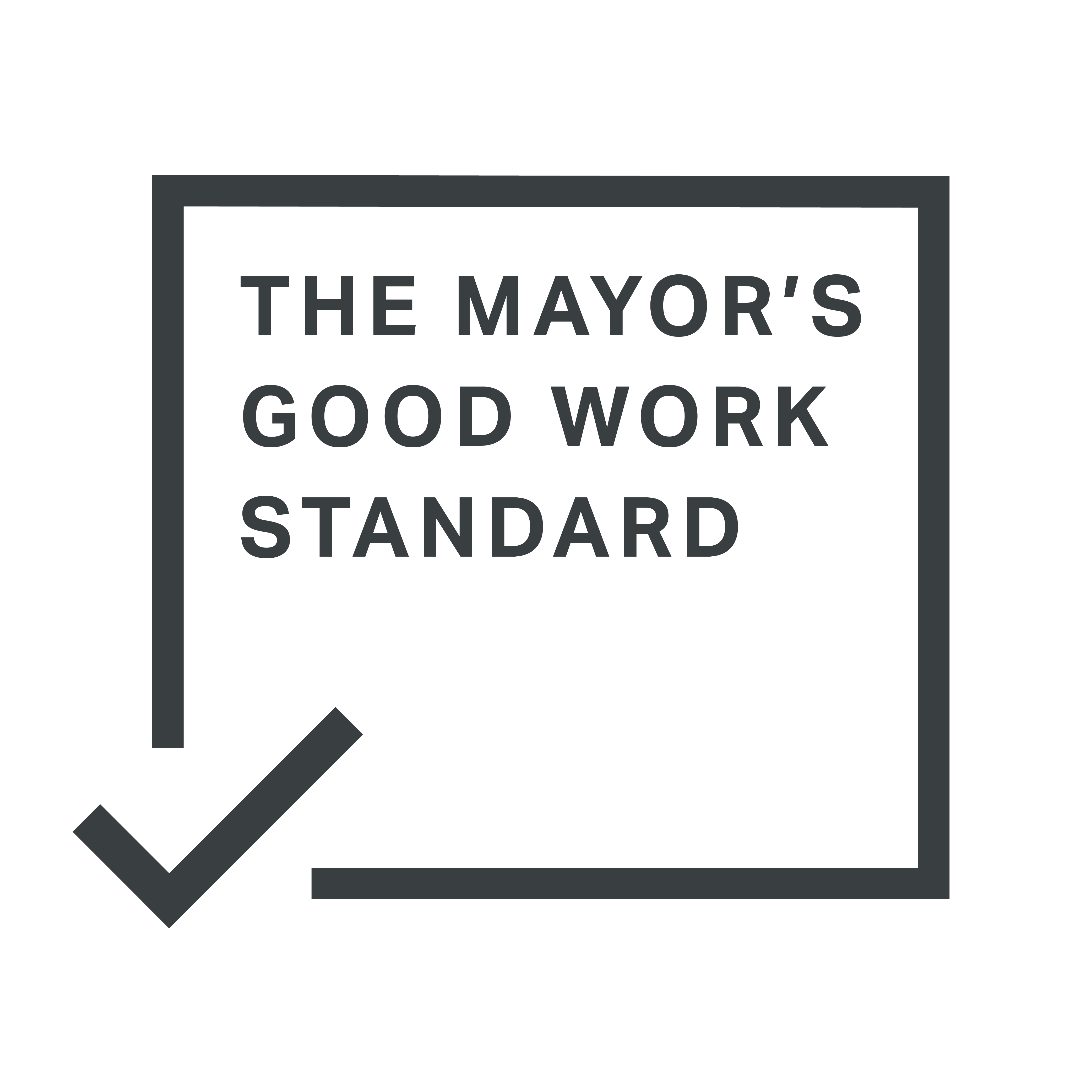 Good work standard logo