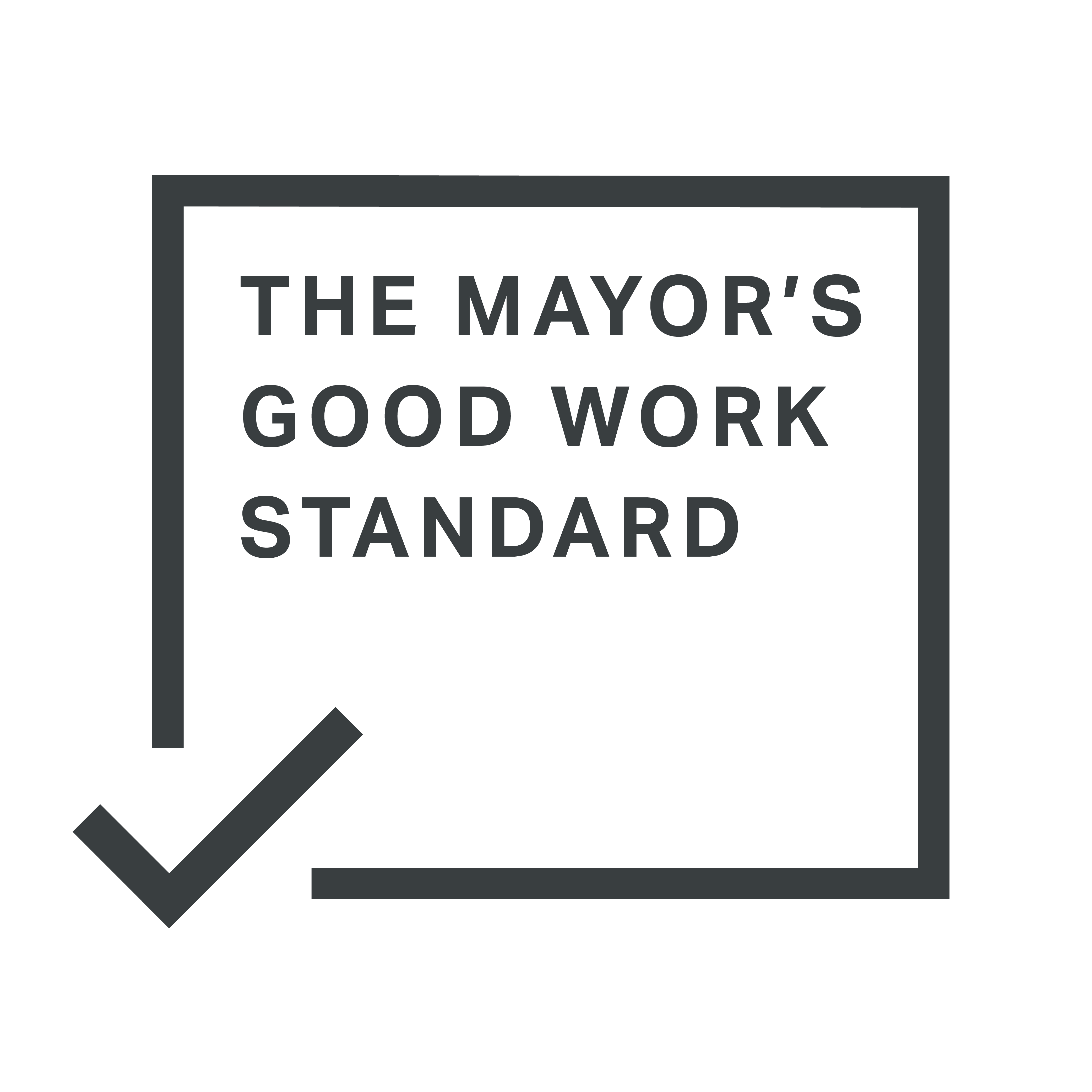 Good work standard logo