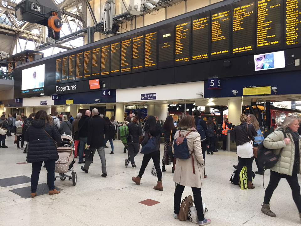 Waterloo concourse