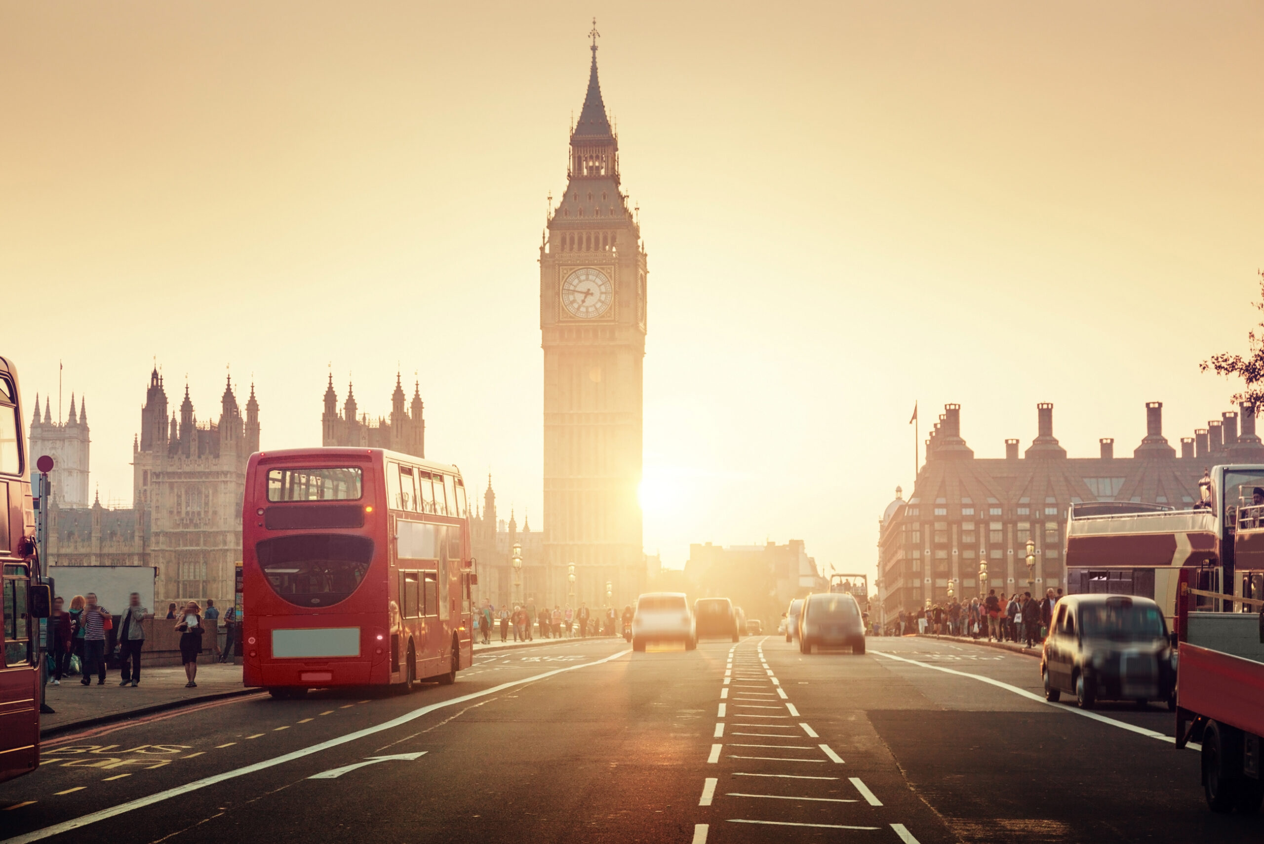 Big Ben and London Bus