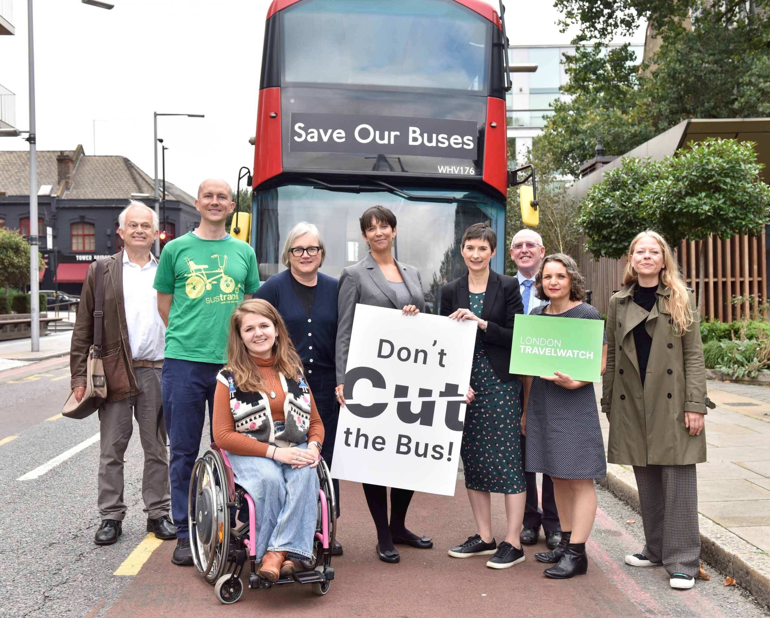 LTW Bus Alliance at City Hall