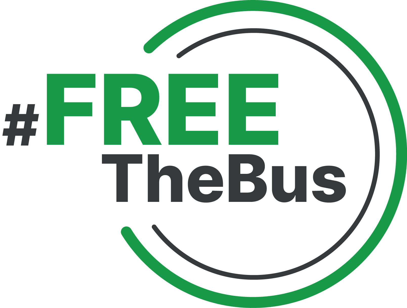 Free the bus logo