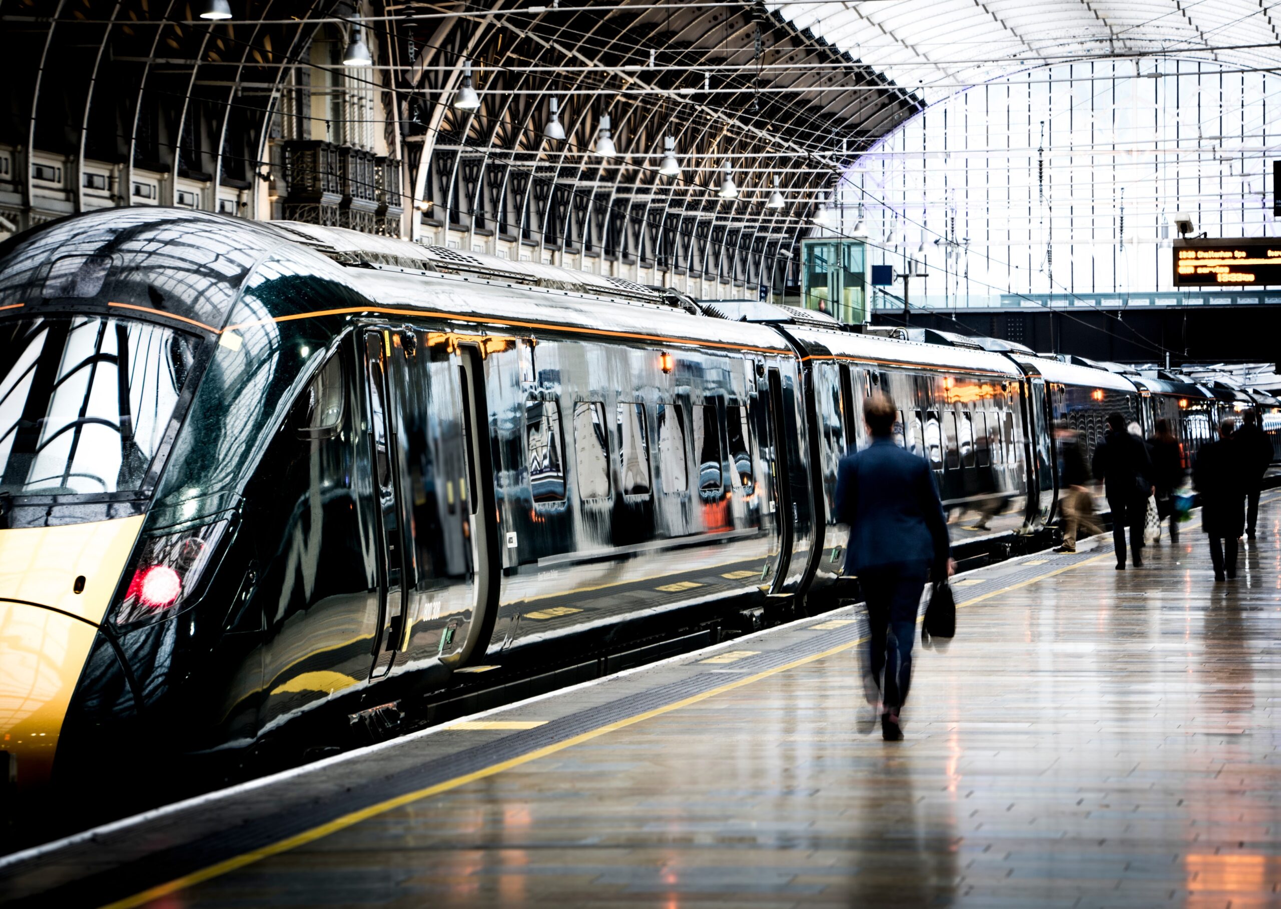 GWR train at platform