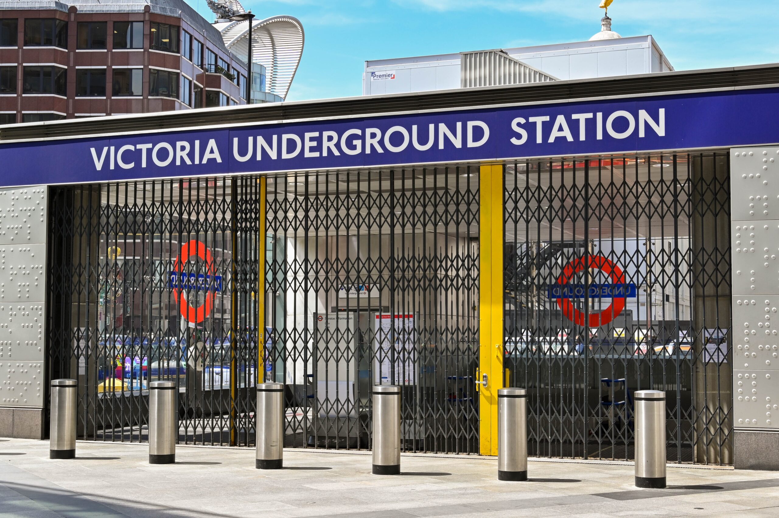 Victoria Underground station closed due to strikes