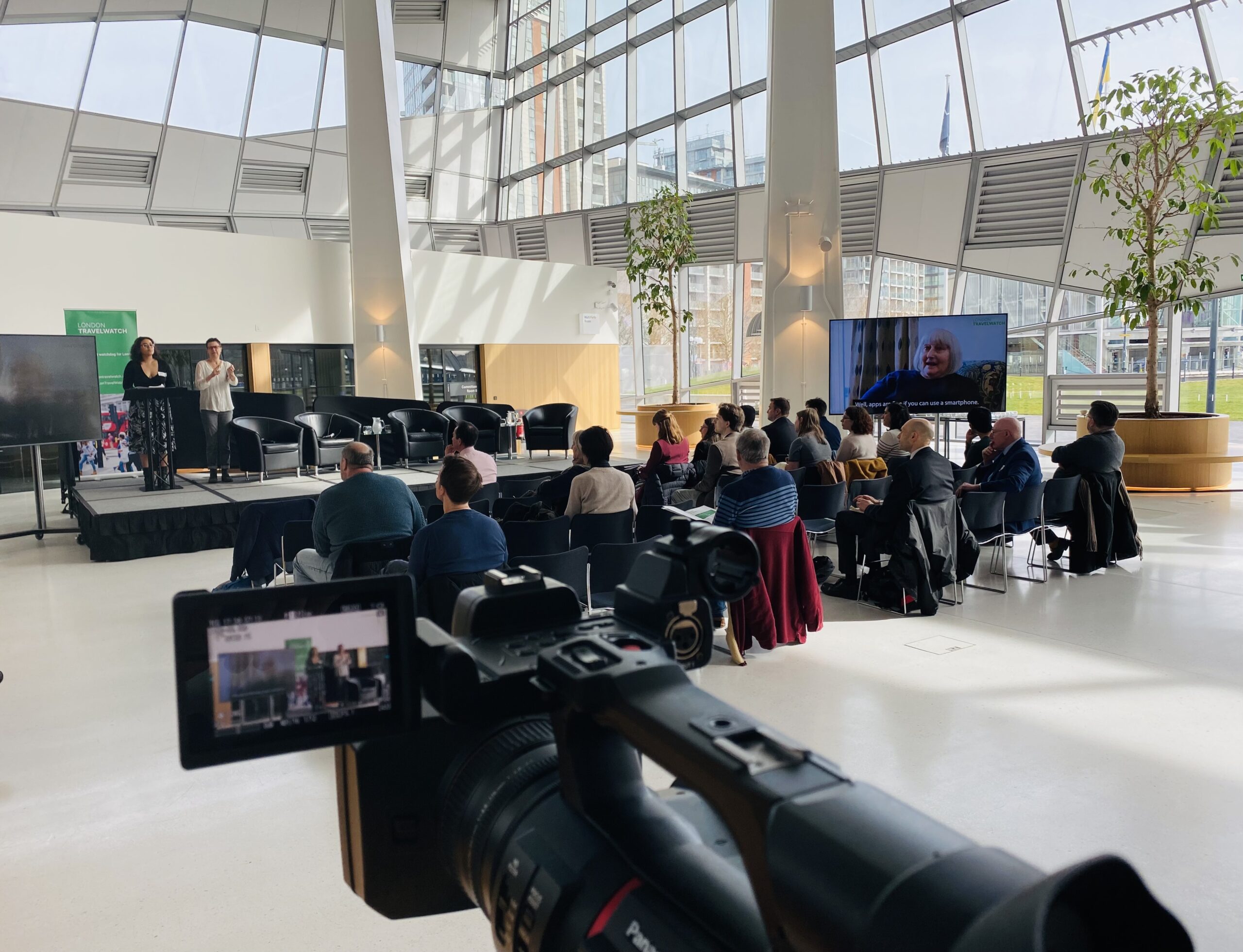 London TravelWatch digital exclusion launch event at City Hall