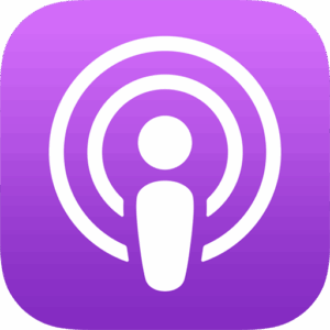 Apple Podcasts logo