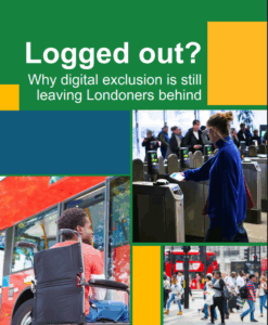 Cover of the digital exclusion report Logged Out