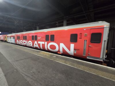Image for the Tweet beginning: 🚆 The @railway200 Inspiration Train